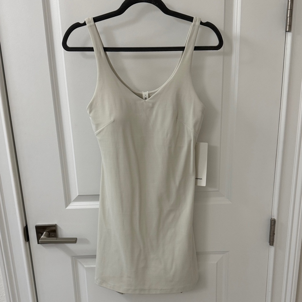 Lululemon Align Dress - Bone - Size 8 - New with tags